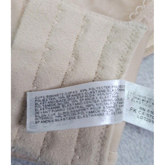 Wacoal T-Shirt Bra 853192 Sand Beige 36DDD Underwire Full Coverage - Picture 11 of 12